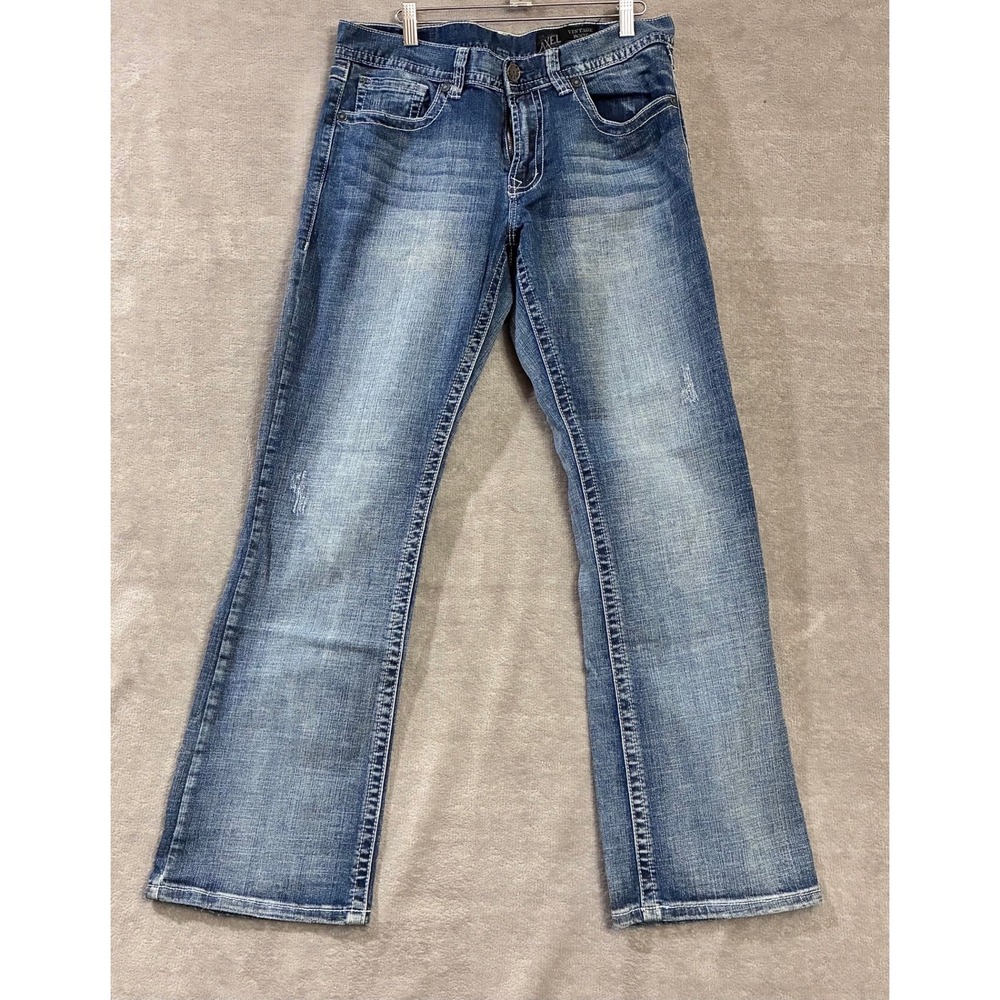 Axel Vtg Boot Jeans Men 32 x 32 Embroidered Skater Y2K Grunge Cowboy Rodeo Biker